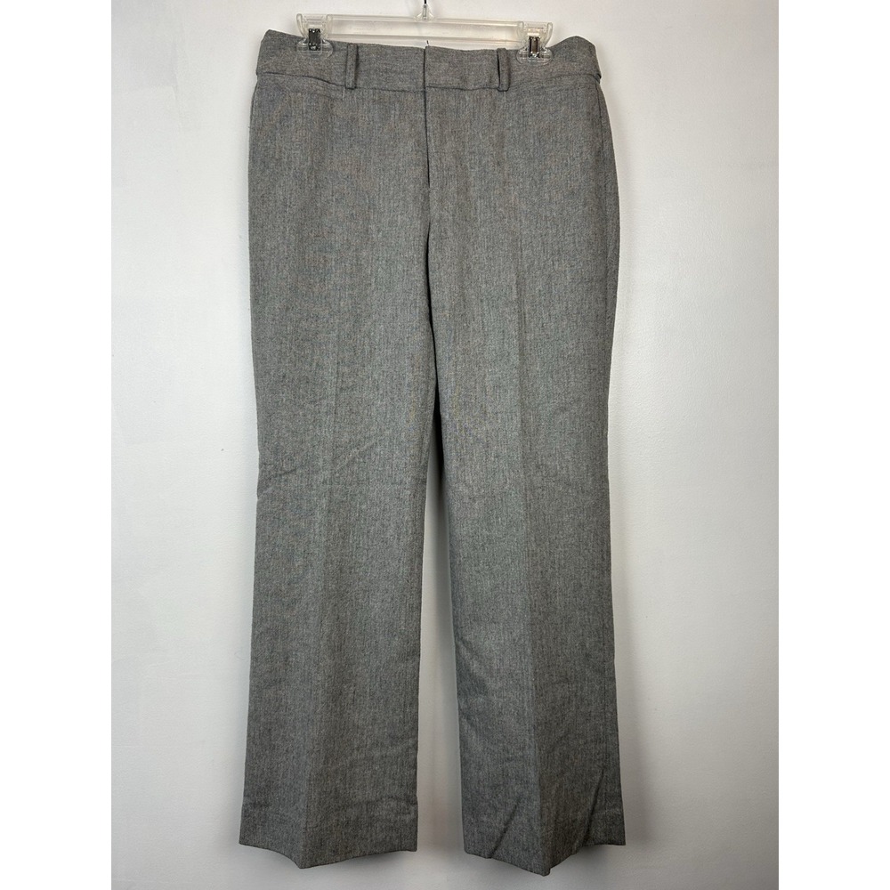 Banana Republic Womens Pants The Martin Fit Size 8 Gray Wool Career Classic Line